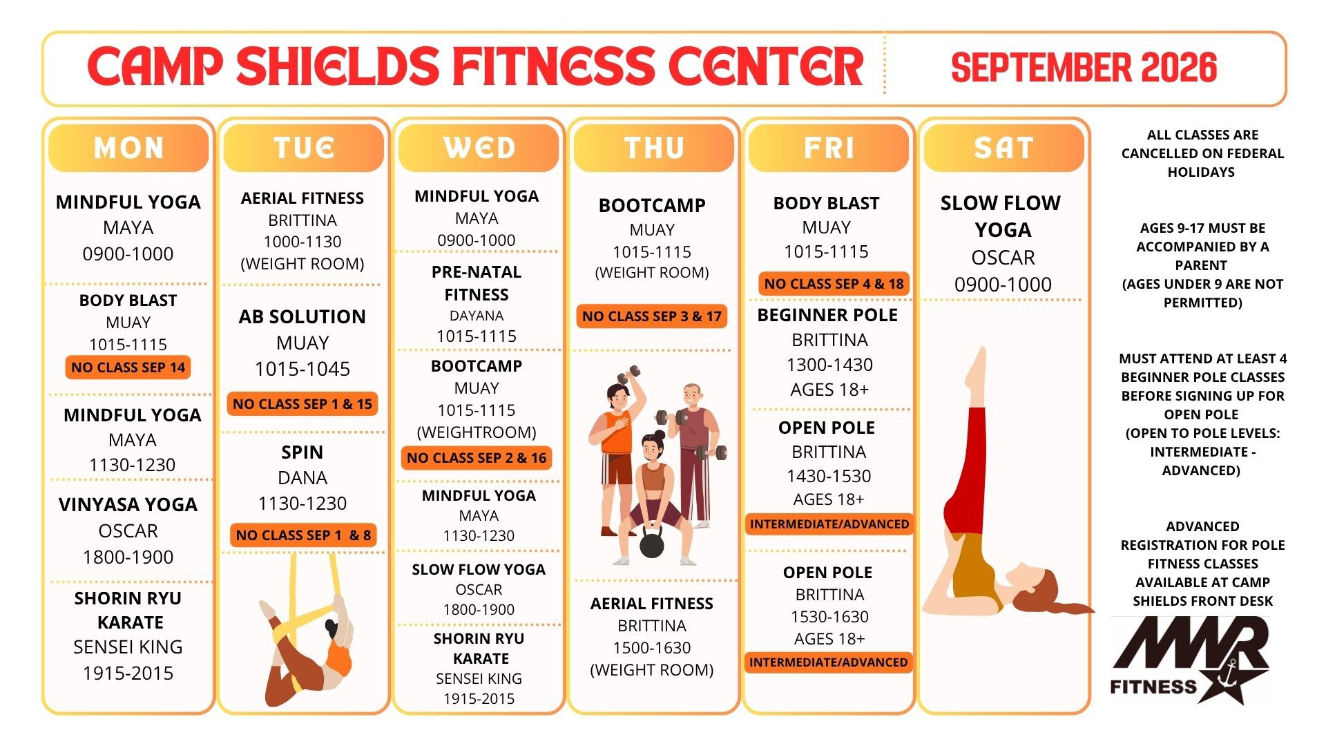 SEPT GROUP CLASSES