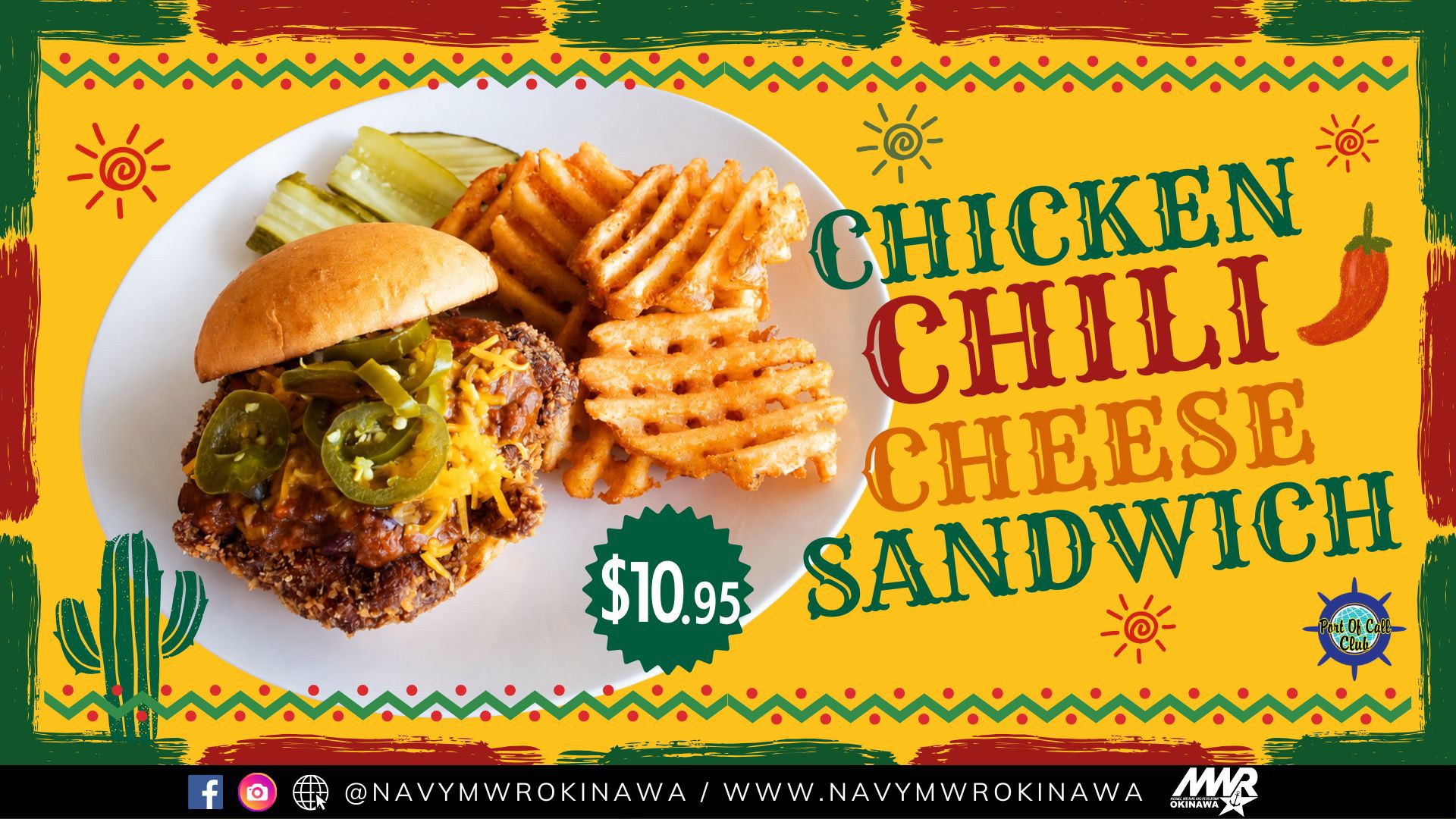 CHICKEN CHILI SANDWICH