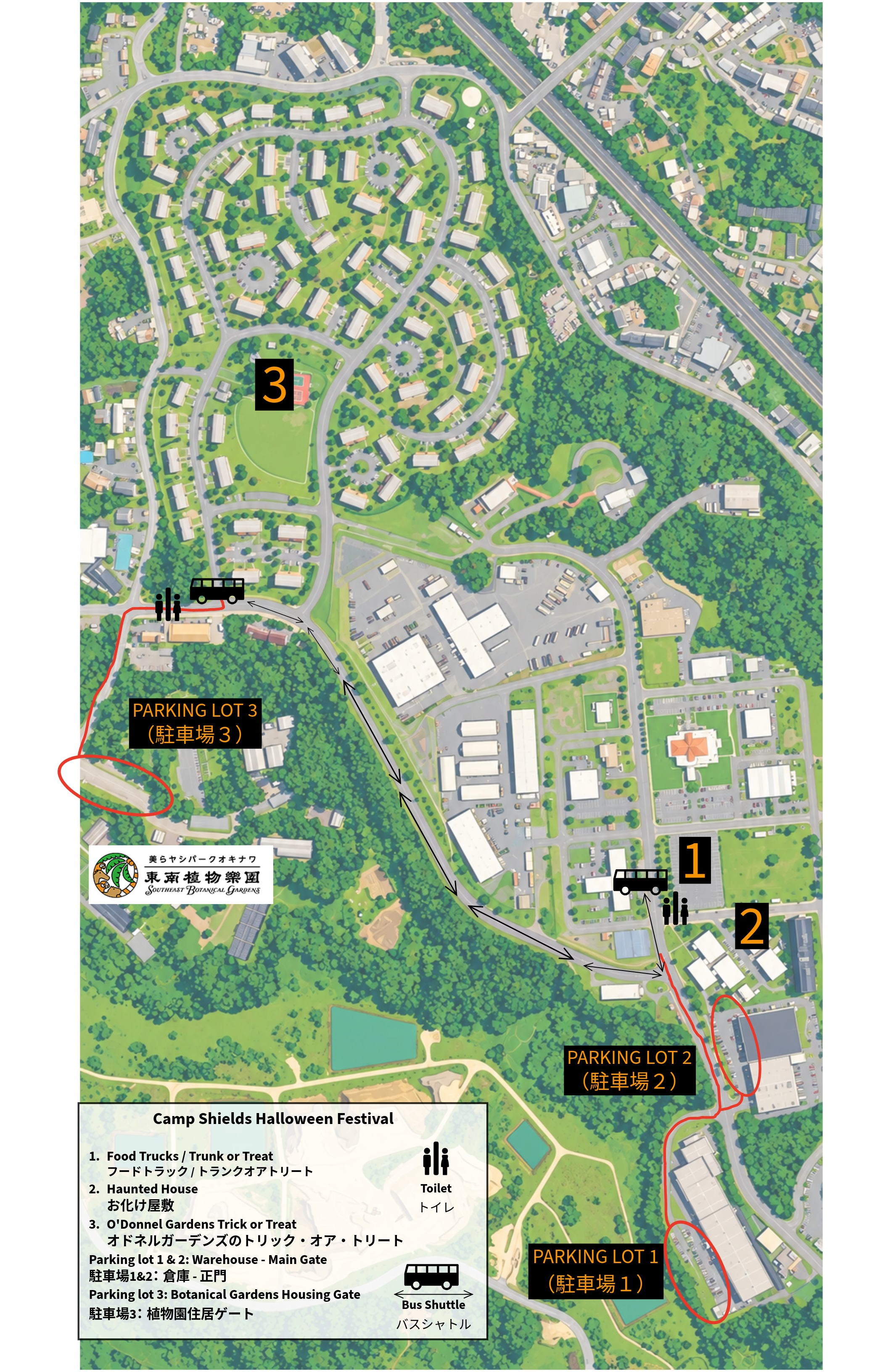 Halloween Map Information
